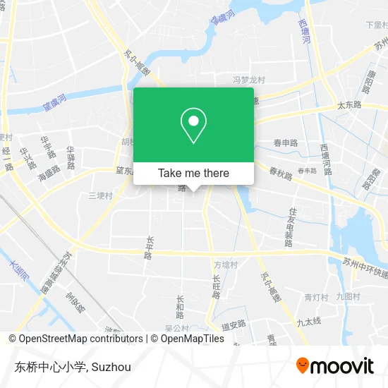 东桥中心小学 map