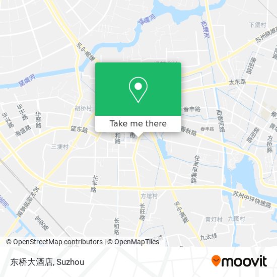 东桥大酒店 map