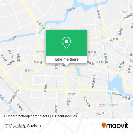 东桥大酒店 map