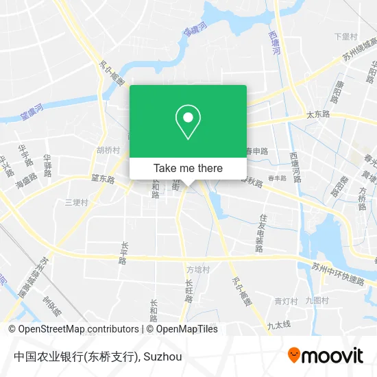 中国农业银行(东桥支行) map