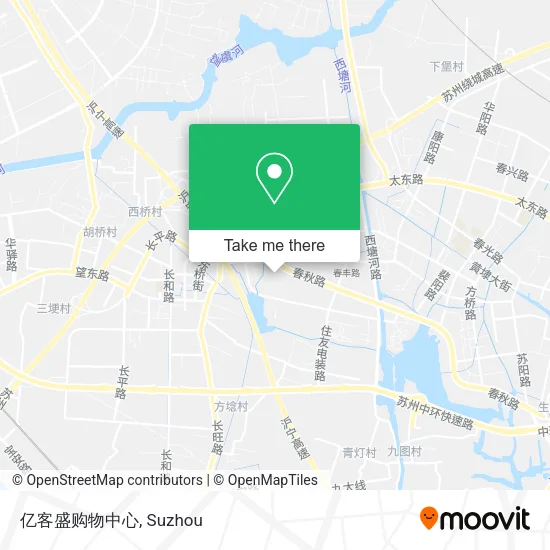 亿客盛购物中心 map