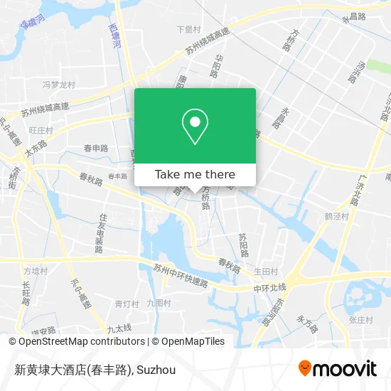 新黄埭大酒店(春丰路) map