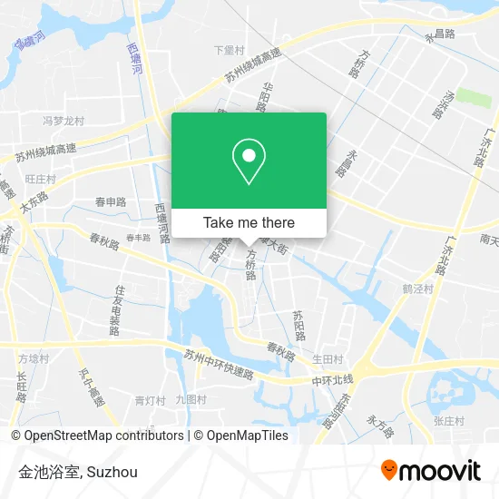 金池浴室 map