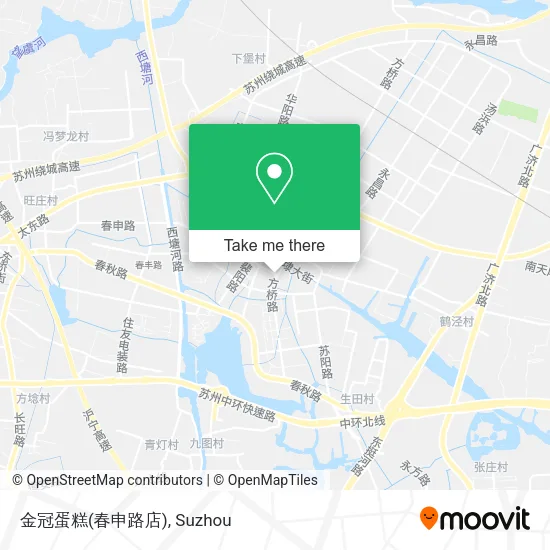 金冠蛋糕(春申路店) map