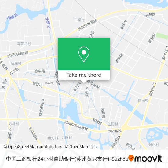 中国工商银行24小时自助银行(苏州黄埭支行) map