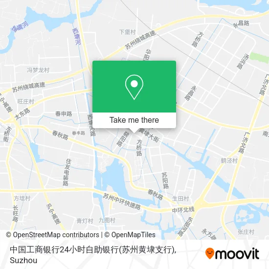 中国工商银行24小时自助银行(苏州黄埭支行) map