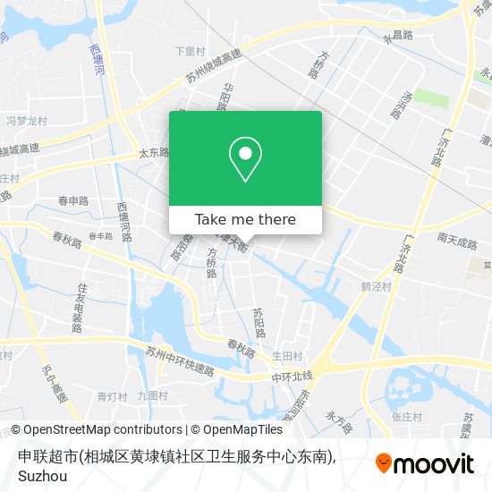 申联超市(相城区黄埭镇社区卫生服务中心东南) map
