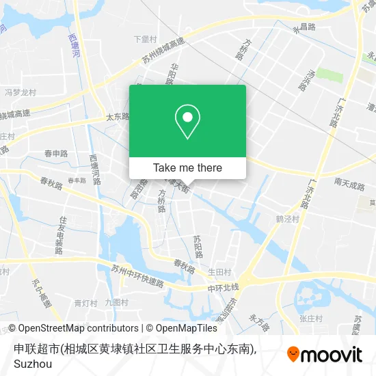 申联超市(相城区黄埭镇社区卫生服务中心东南) map