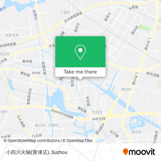 小四川火锅(黄埭店) map