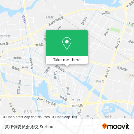 黄埭镇委员会党校 map