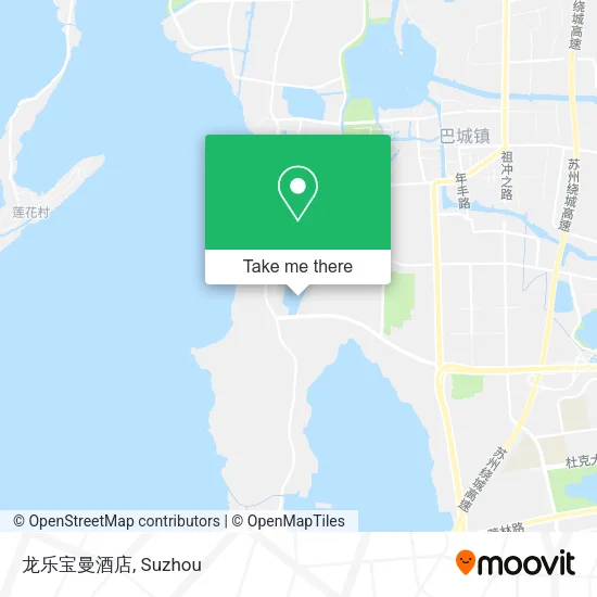 龙乐宝曼酒店 map