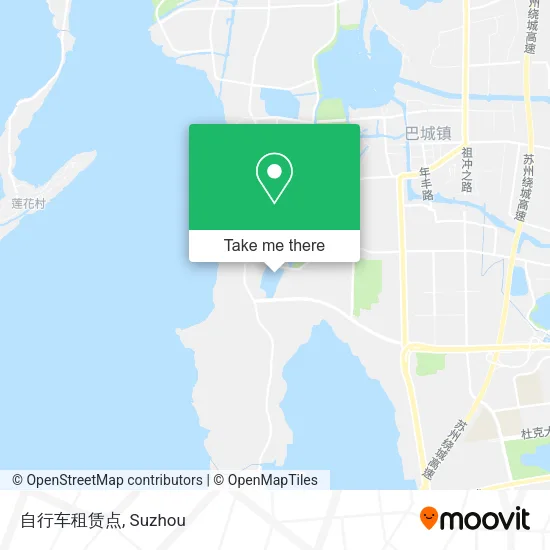 自行车租赁点 map