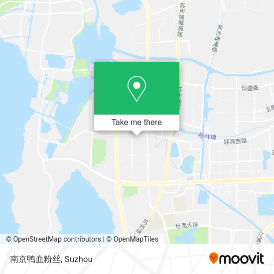 南京鸭血粉丝 map