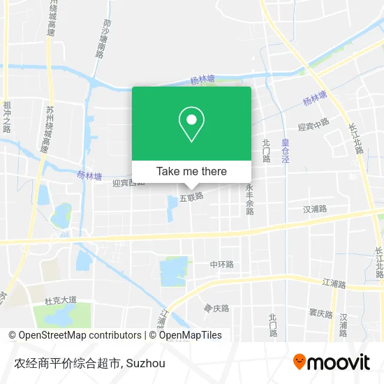 农经商平价综合超市 map