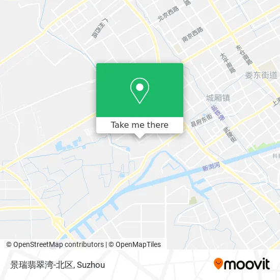 景瑞翡翠湾-北区 map