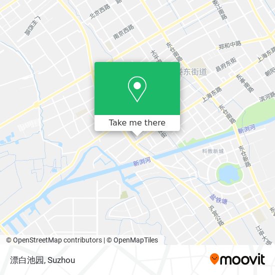 漂白池园 map