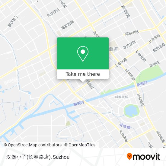 汉堡小子(长春路店) map