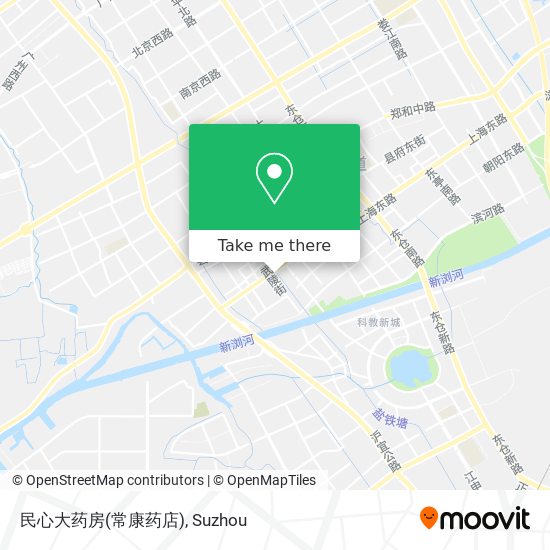 民心大药房(常康药店) map