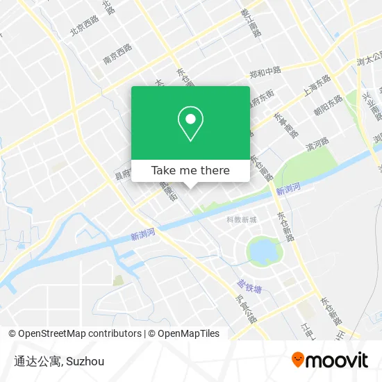 通达公寓 map