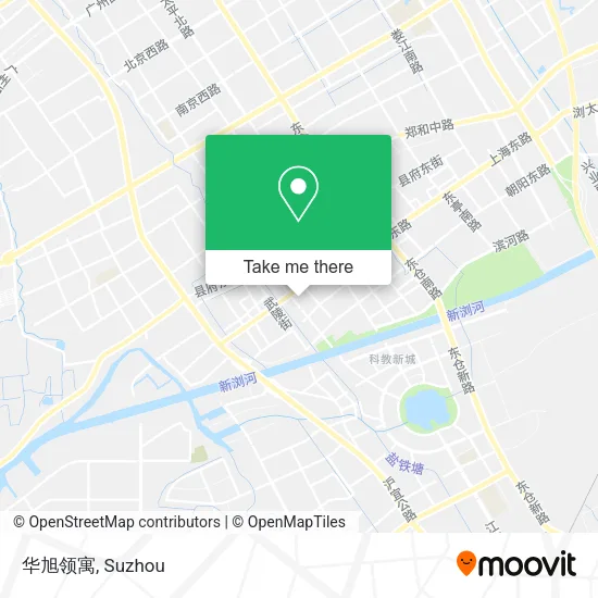 华旭领寓 map