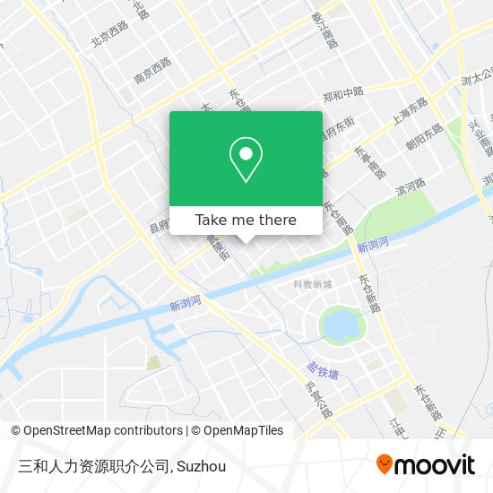 三和人力资源职介公司 map