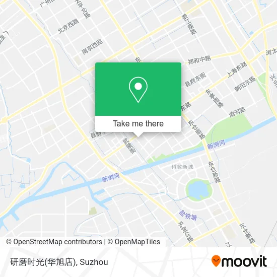 研磨时光(华旭店) map