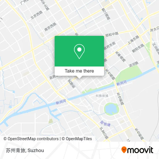 苏州青旅 map