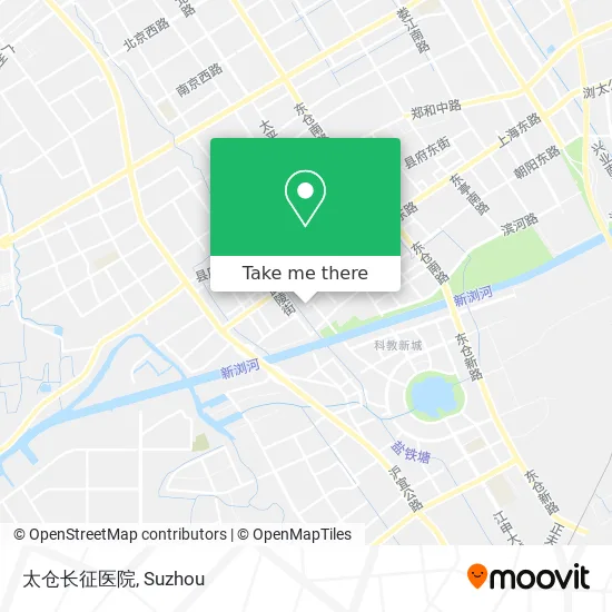 太仓长征医院 map