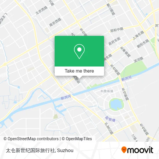 太仓新世纪国际旅行社 map