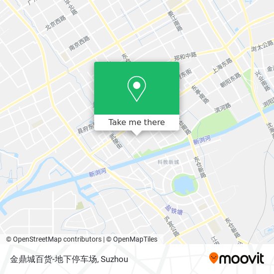 金鼎城百货-地下停车场 map