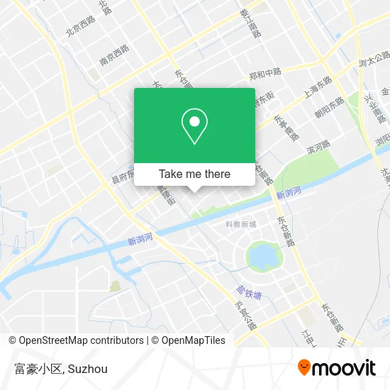 富豪小区 map