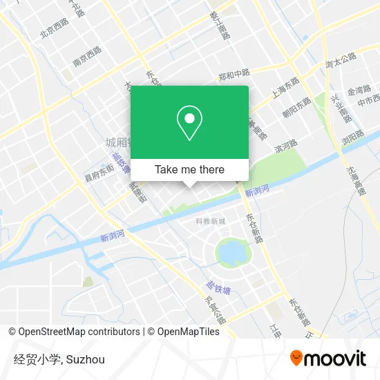 经贸小学 map