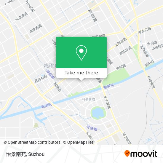 怡景南苑 map