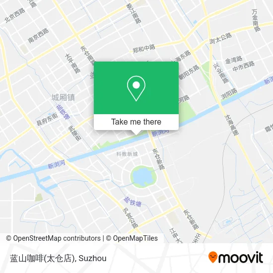 蓝山咖啡(太仓店) map