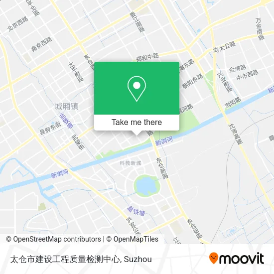 太仓市建设工程质量检测中心 map