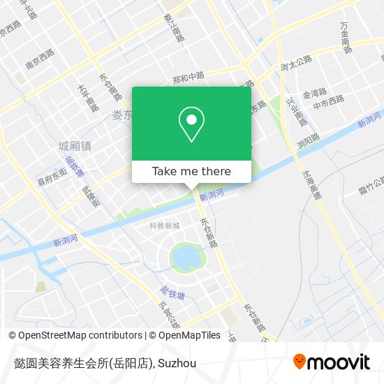 懿圆美容养生会所(岳阳店) map
