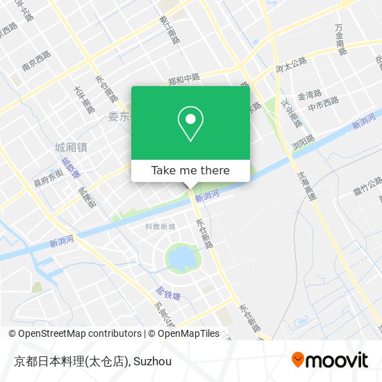 京都日本料理(太仓店) map
