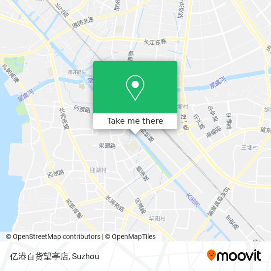 亿港百货望亭店 map
