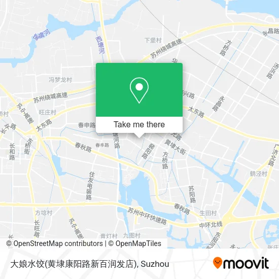 大娘水饺(黄埭康阳路新百润发店) map