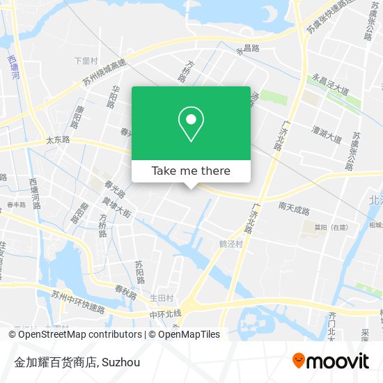 金加耀百货商店 map