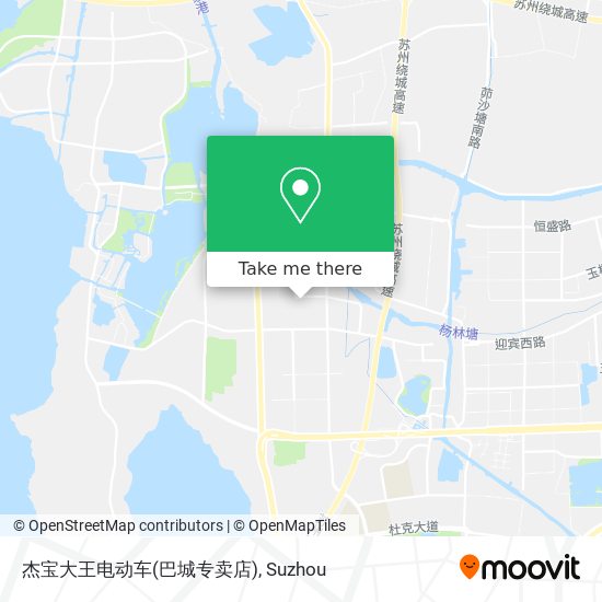 杰宝大王电动车(巴城专卖店) map