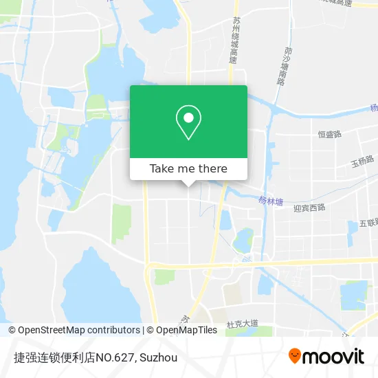 捷强连锁便利店NO.627 map