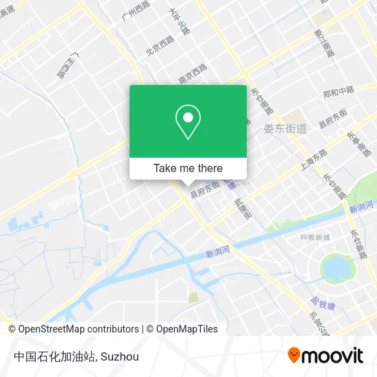 中国石化加油站 map