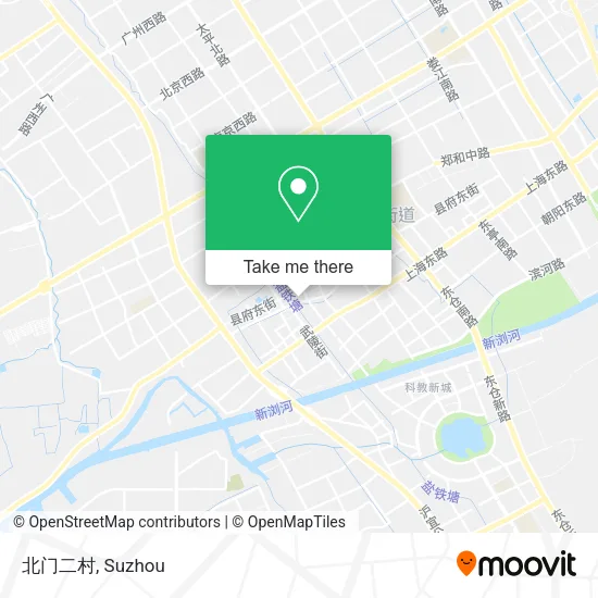 北门二村 map