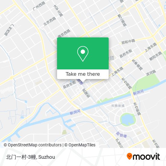 北门一村-3幢 map