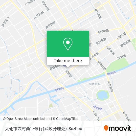 太仓市农村商业银行(武陵分理处) map