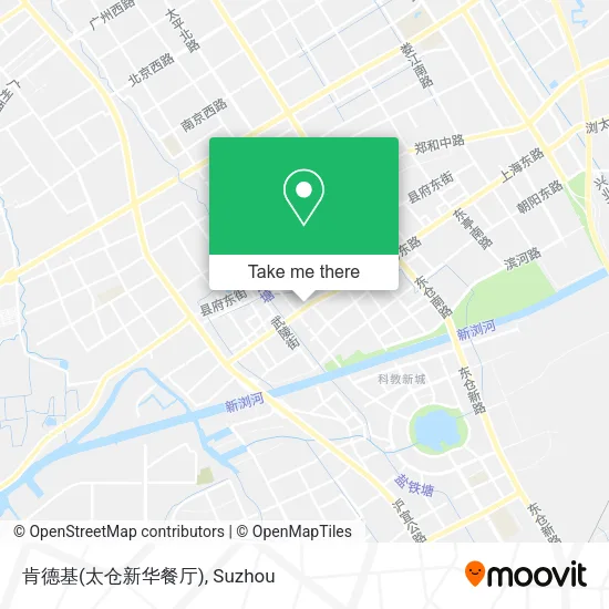 肯德基(太仓新华餐厅) map