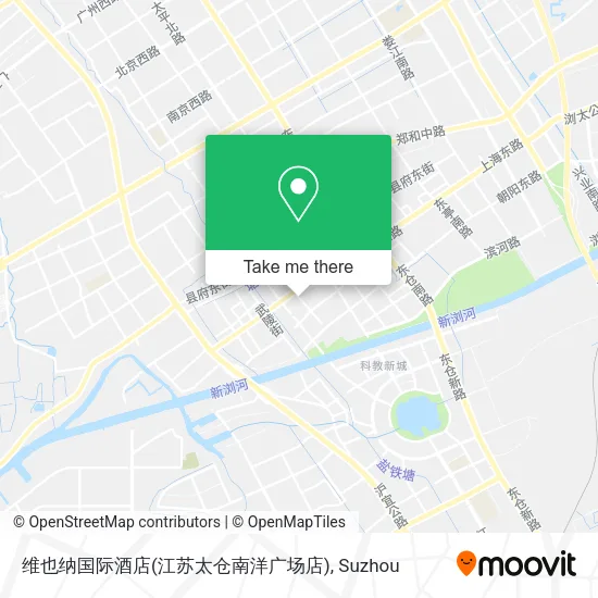 维也纳国际酒店(江苏太仓南洋广场店) map
