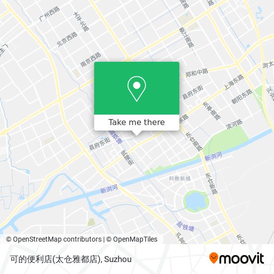 可的便利店(太仓雅都店) map