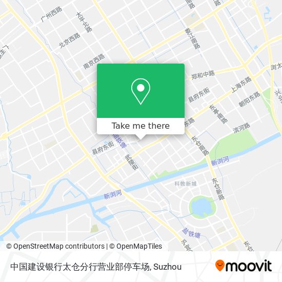 中国建设银行太仓分行营业部停车场 map